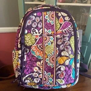 Vera bradley sales plum crazy backpack
